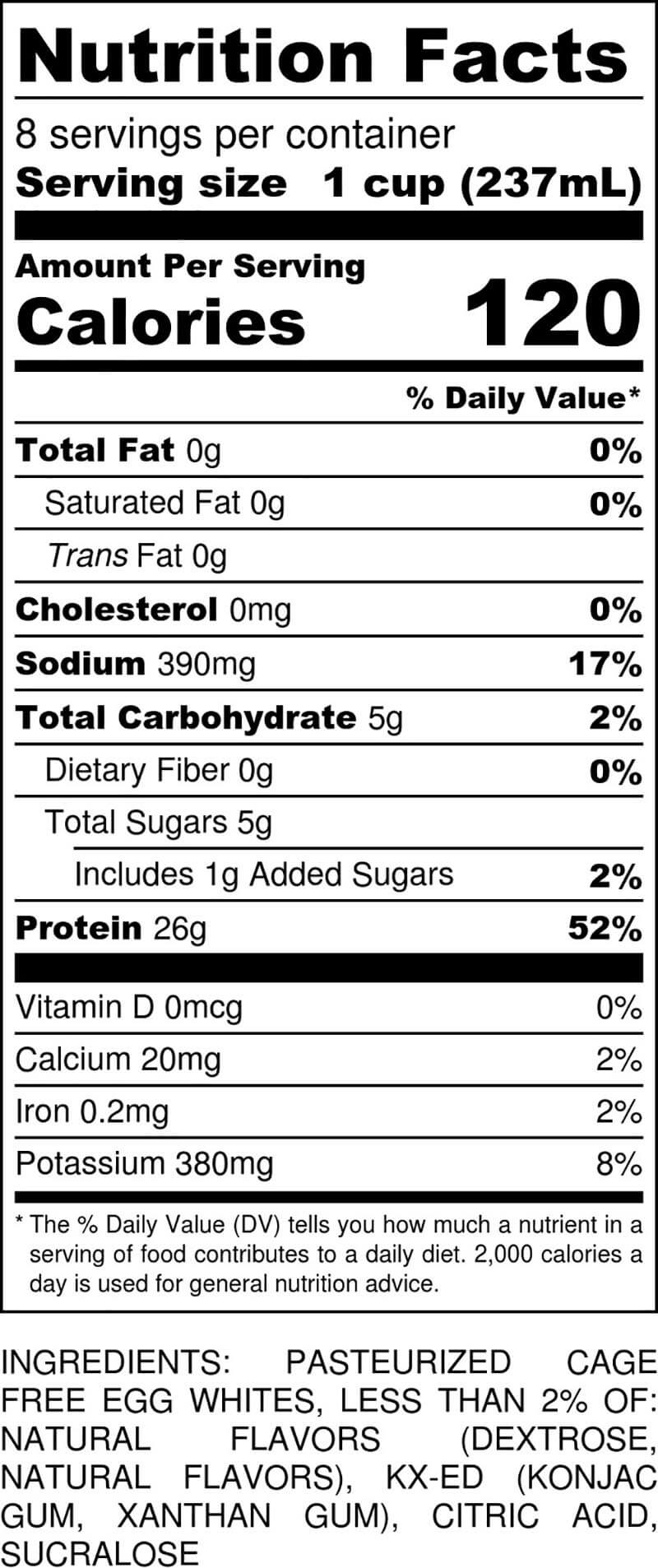 4 HalfGallons Key Lime Pie MuscleEgg CageFree Egg Whites