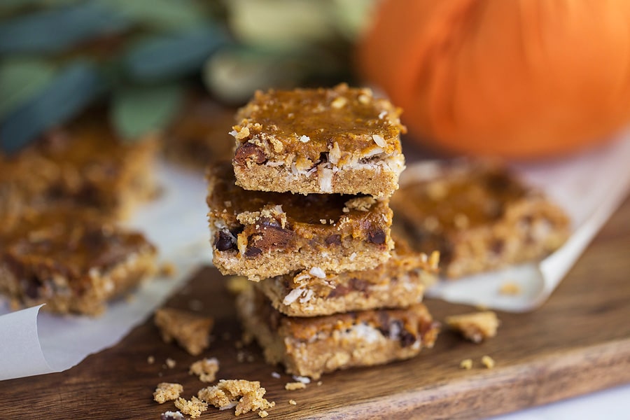 Pumpkin Magic Bars