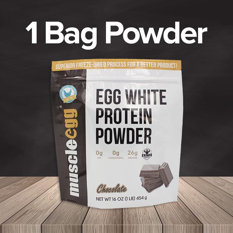 1 Bag of MuscleEgg Powder