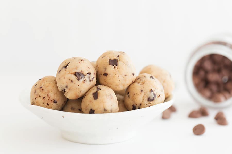 Cookie dough truffles