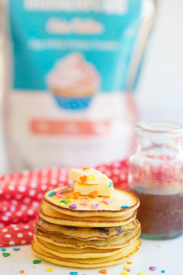 MuscleEgg Cake Batter Pancakes