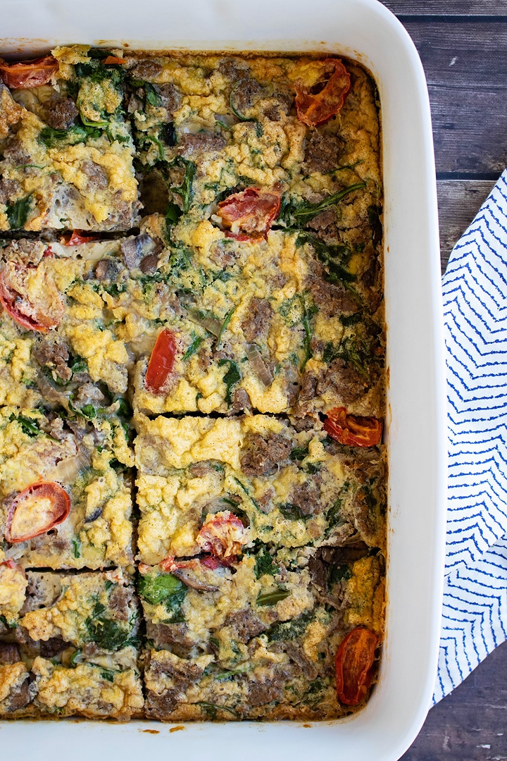 Italian Breakfast Casserole