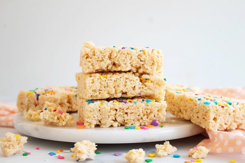 Cake Batter Rice Krispies MuscleEgg Egg White Recipes