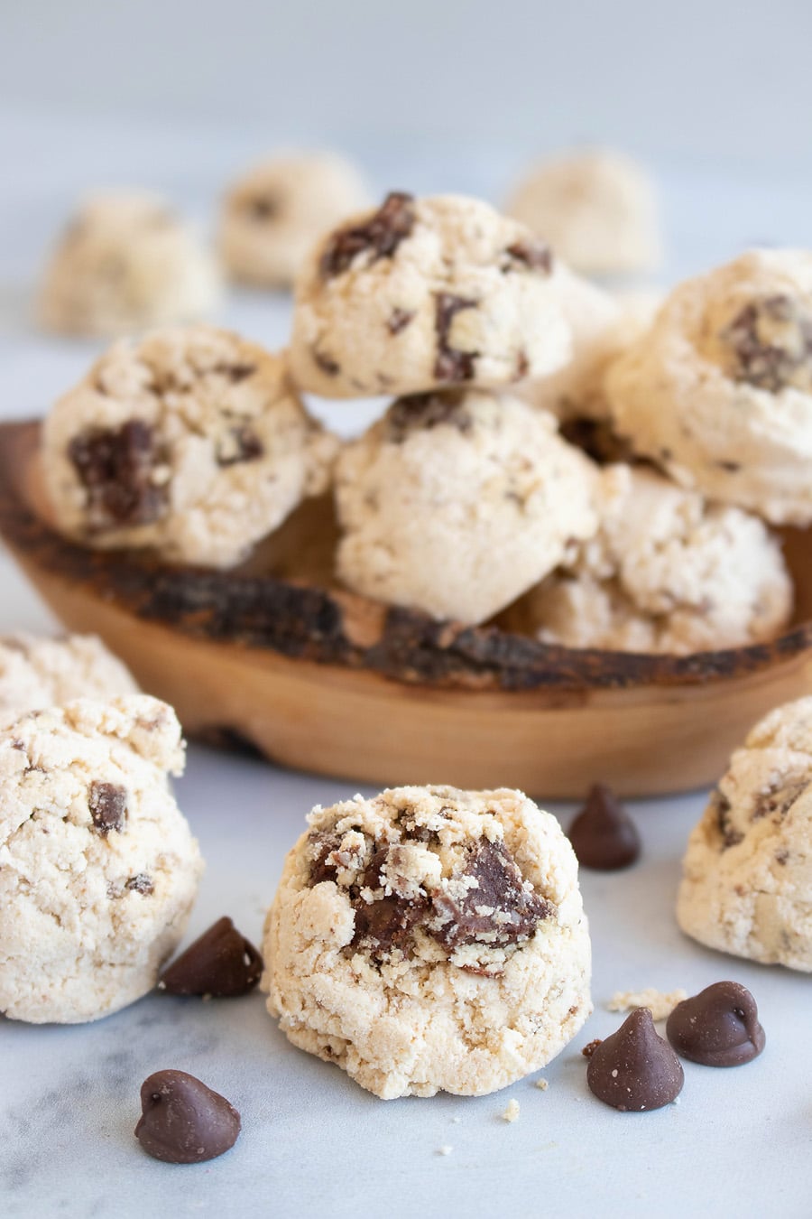 Chocolate Chip Cookie Dough Fat Bombs