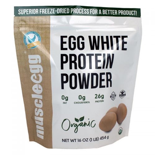 NEW!! Organic Egg White Protein Powder MuscleEgg Egg Whites
