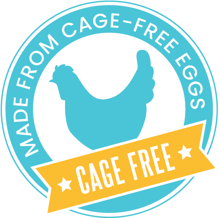 Made from Cage Free Eggs