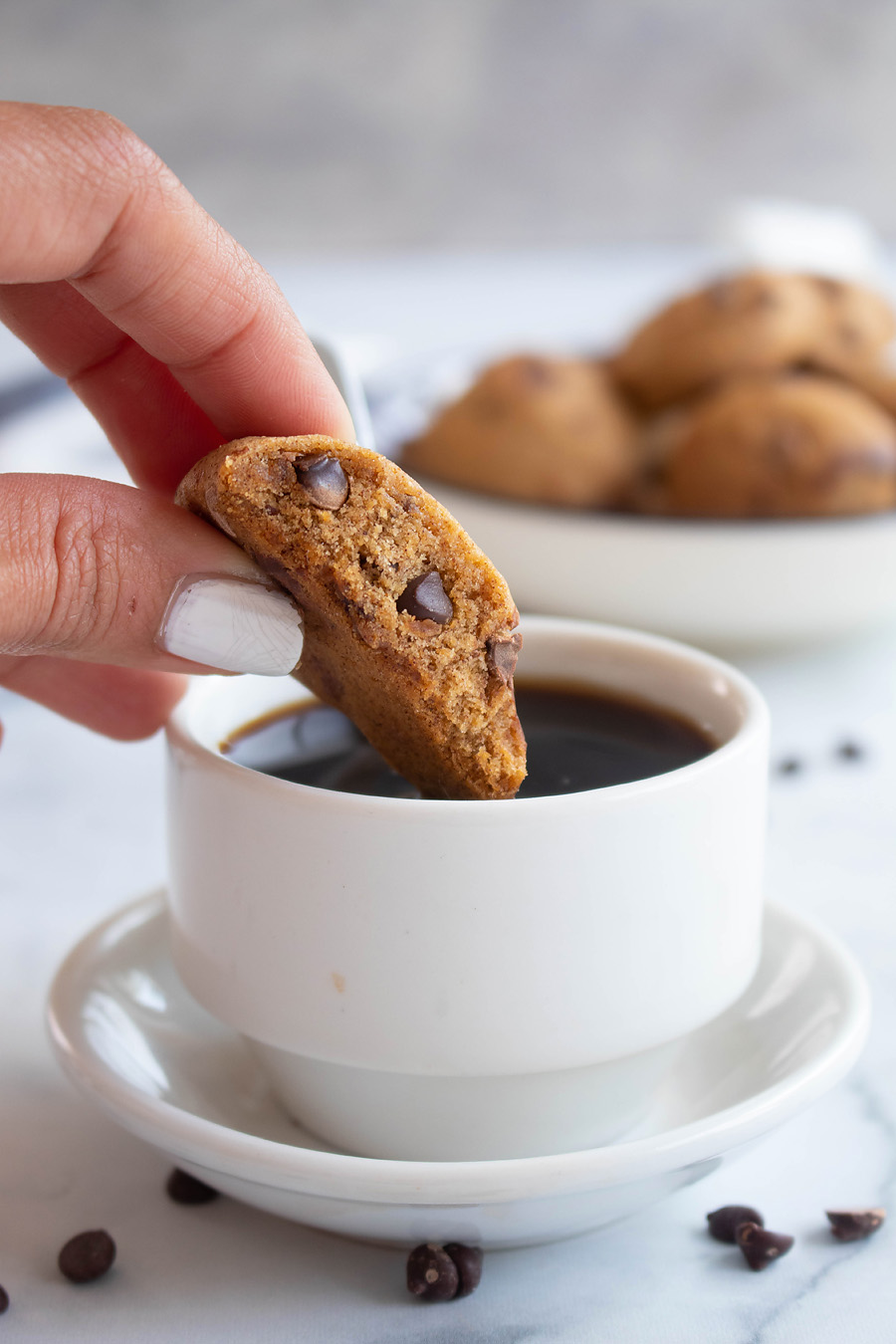 espresso chip cookies